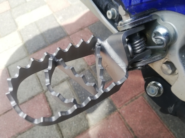 "Bear trap" 3cm lower Rallye-footpegs Yamaha Tenere' for everyone off - 2020